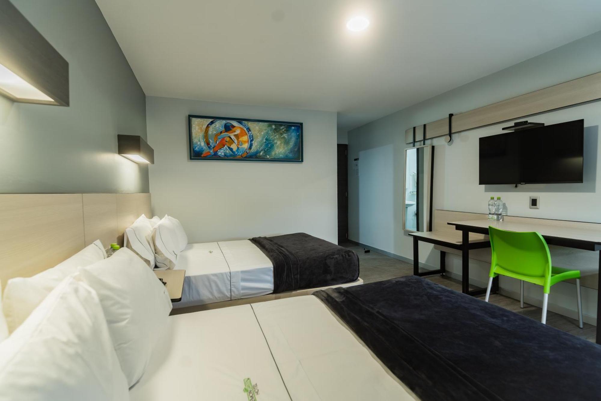 Hotel Lemon Green -Zona Expo Frente Al Centro De Convenciones Guadalajara Dış mekan fotoğraf